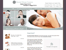 Tablet Screenshot of dentalsleepcenters.com